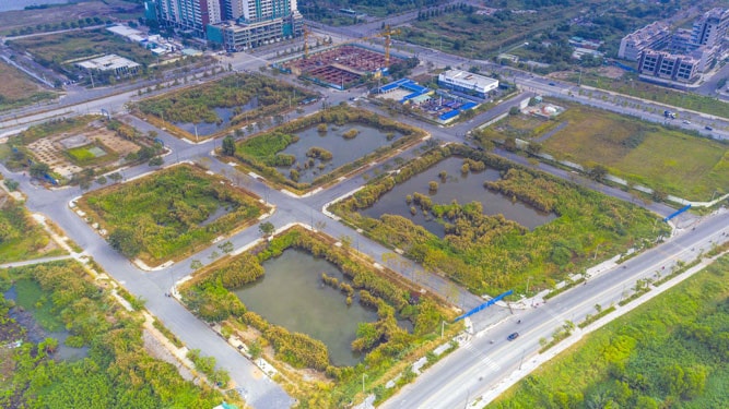 Các lô đất được tổ chức đấu giá tại khu đô thị mới Thủ Thiêm