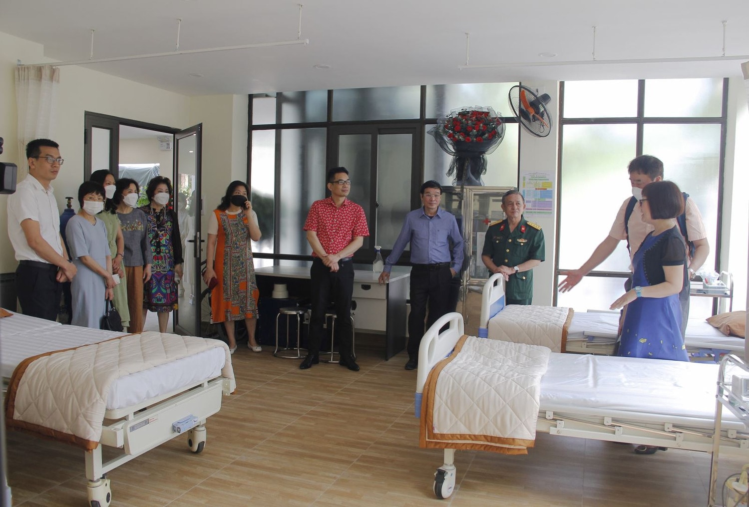 Các gia đình có thể yên tâm về sơ sở vật chất cũng như trang thiết bị 