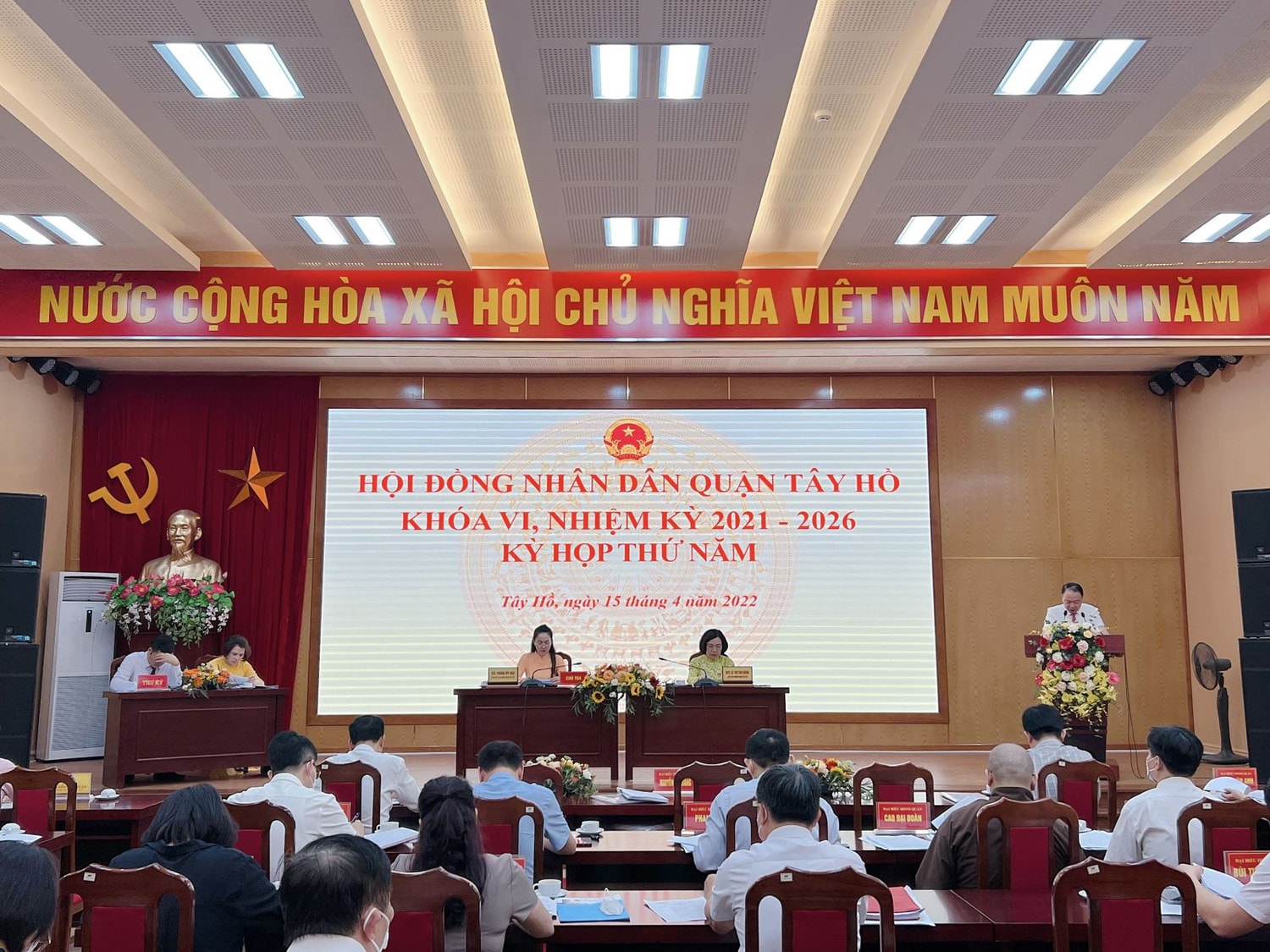 Kỳ họp chuyên đề HĐND quận Tây Hồ sẽ quyết nghị nhiều vấn đề quan trọng của địa phương