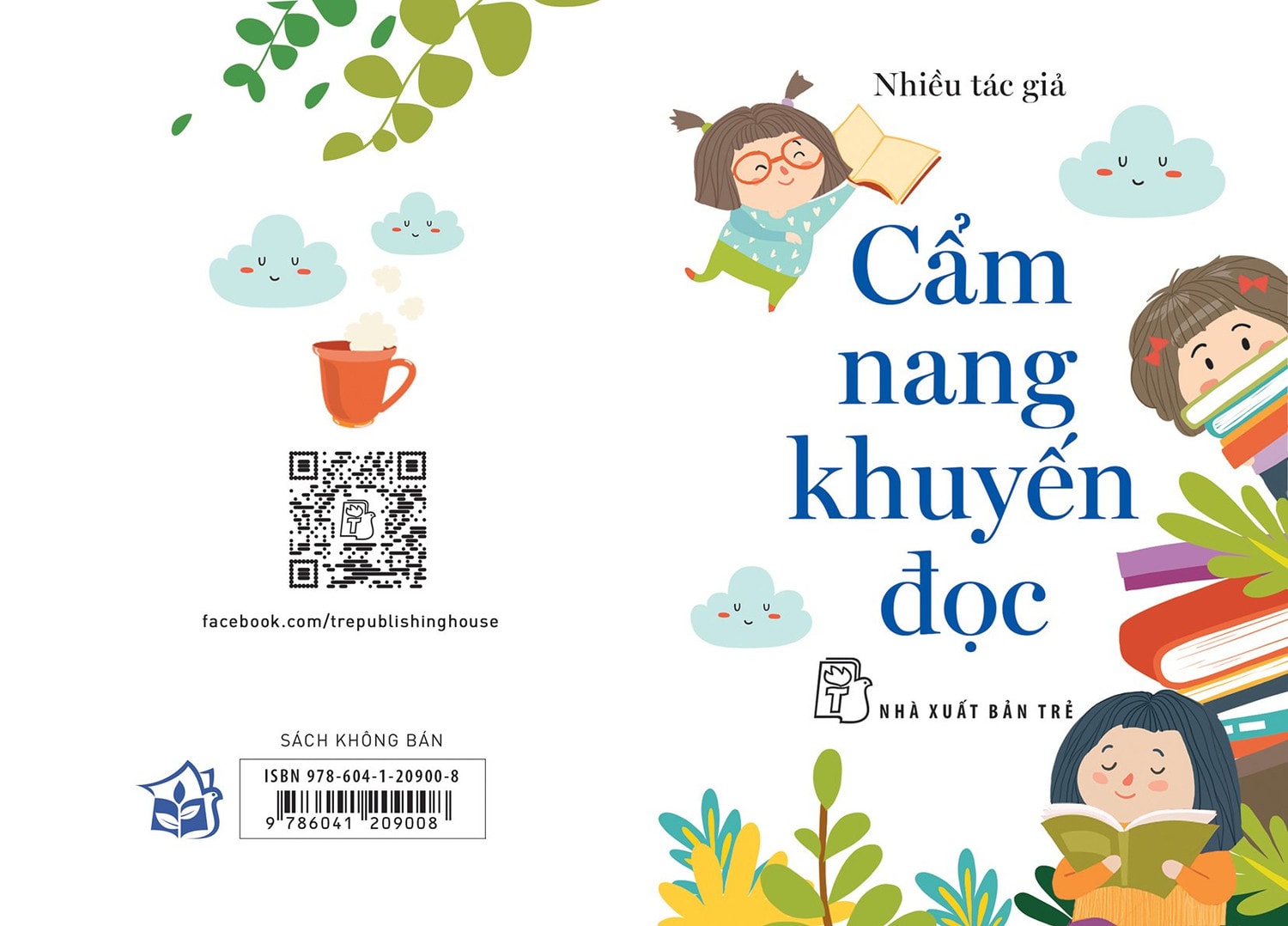 Bìa "Cẩm nang khuyến đọc" của Nhà xuất bản Trẻ