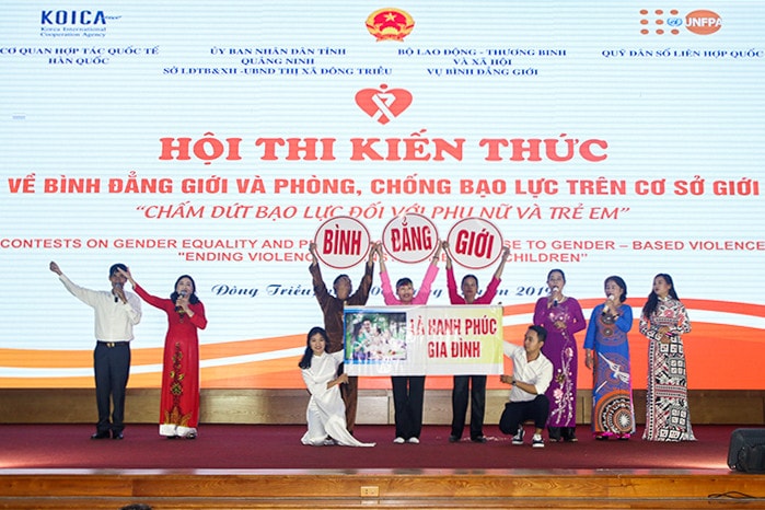 Tổ chức nhiều hoạt động tuyên truyền về bạo lực gia đình Nguồn: ITN