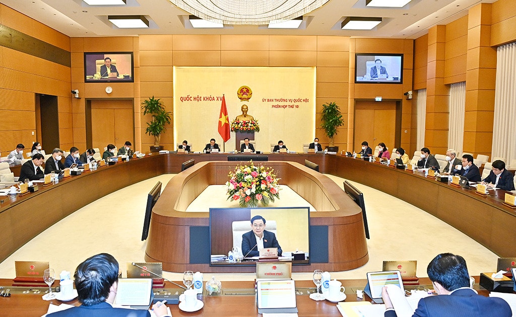 Quang cảnh phiên họp Ảnh: Lâm Hiển
