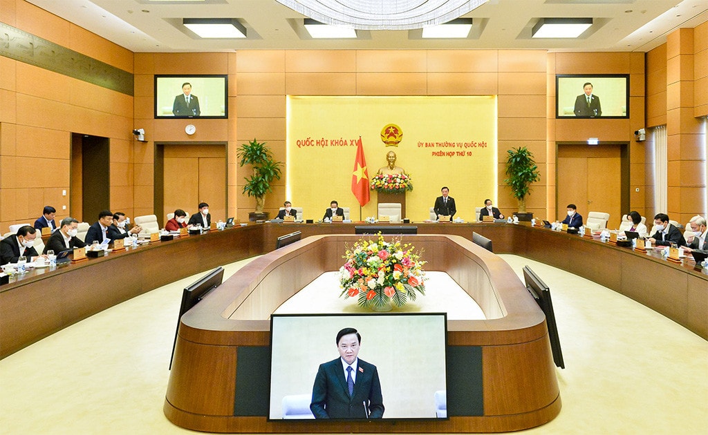 Ủy ban Thường vụ Quốc hội cho ý kiến về dự án Luật Thanh tra (sửa đổi) tại Phiên họp thứ Mười