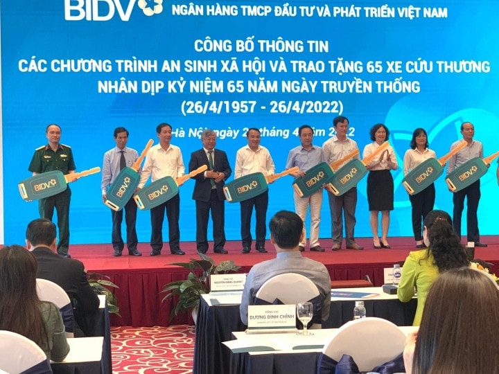 BIDV công bố chương trình an sinh xã hội