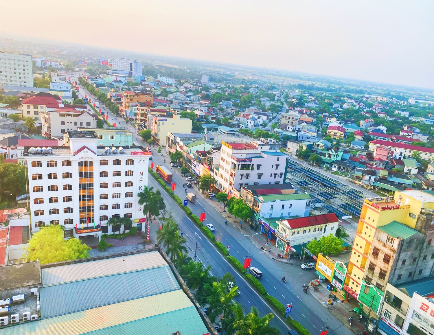Thành phố Đông Hà, Quảng Trị hôm nay Ảnh: Diệp Anh Thành phố Đông Hà, Quảng Trị hôm nay Ảnh: Diệp Anh