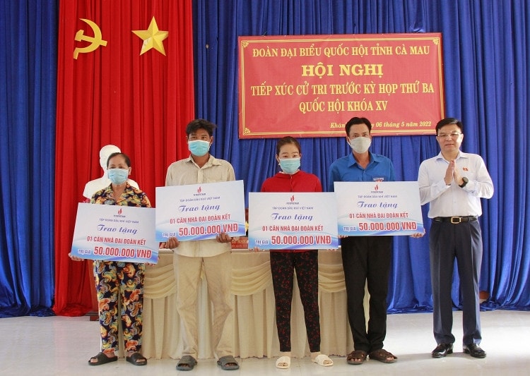 Tiếp xúc cử tri xã Khánh An, huyện U Minh, tỉnh Cà Mau -0
