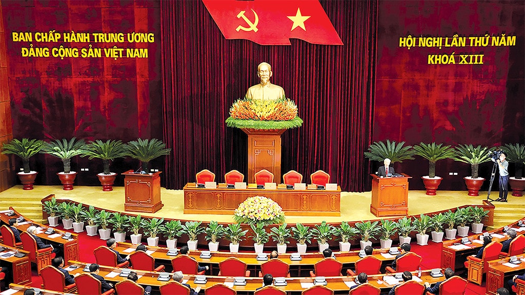 Ra sức phấn đấu, thực hiện thắng lợi nghị quyết Hội nghị lần thứ năm Ban Chấp hành Trung ương Đảng Khóa XIII -0