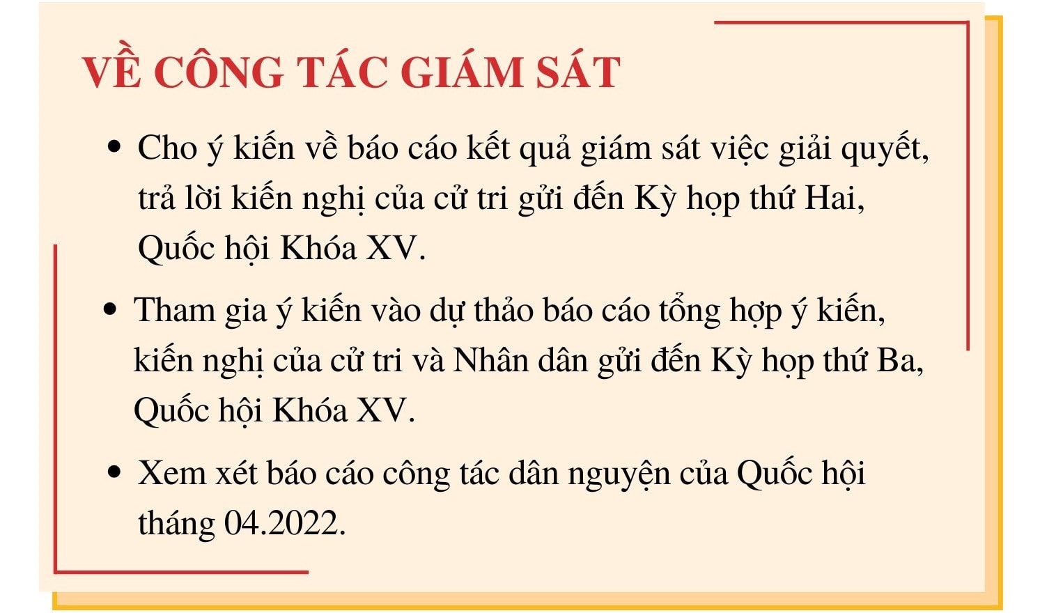Chương trình phiên họp thứ Mười một của Ủy ban Thường vụ Quốc hội -6
