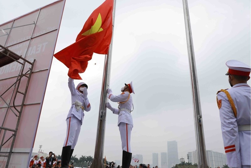 Lễ thượng cờ các quốc gia tham dự SEA Games 31 -0