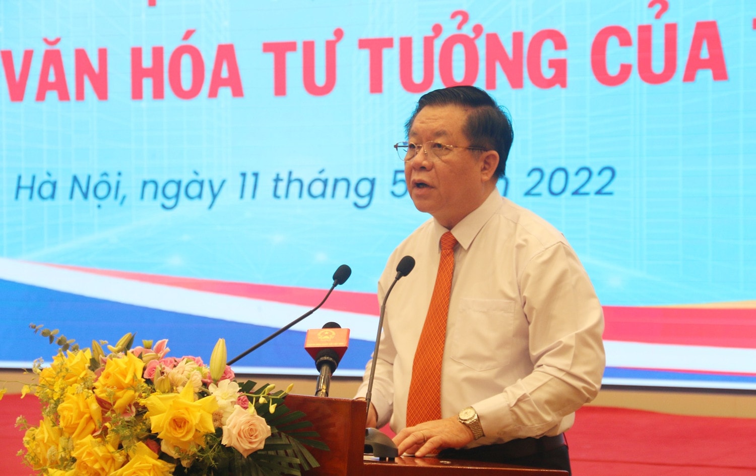 Trưởng ban Tuyên giáo Trung ương Nguyễn Trọng Nghĩa phát biểu tại hội thảo Khẳng định vai trò của thế hệ trẻ trong giữ gìn, chấn hưng và phát triển văn hóa Việt Nam -0