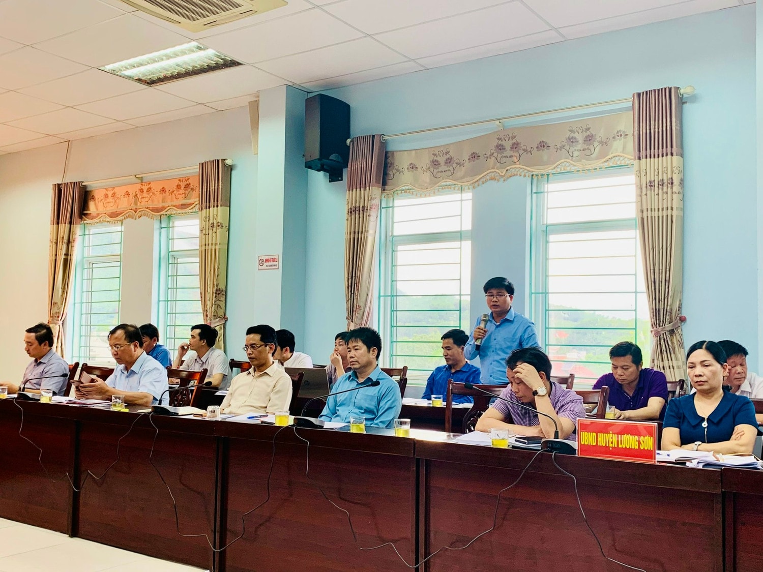 Khảo sát việc sắp xếp các đơn vị hành chính cấp xã trên địa bàn huyện Lương Sơn (tỉnh Hòa Bình) -0