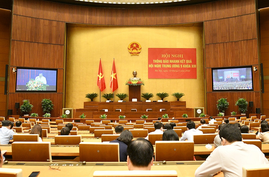 Thông báo nhanh kết quả Hội nghị lần thứ 5, Ban Chấp hành Trung ương Đảng Khóa XIII -0