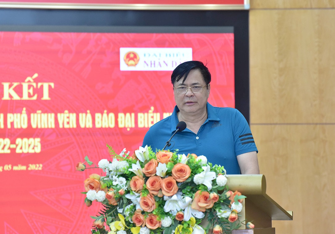 Báo Đại biểu Nhân dân và Thành phố Vĩnh Yên, Vĩnh Phúc ký thỏa thuận hợp tác truyền thông -0