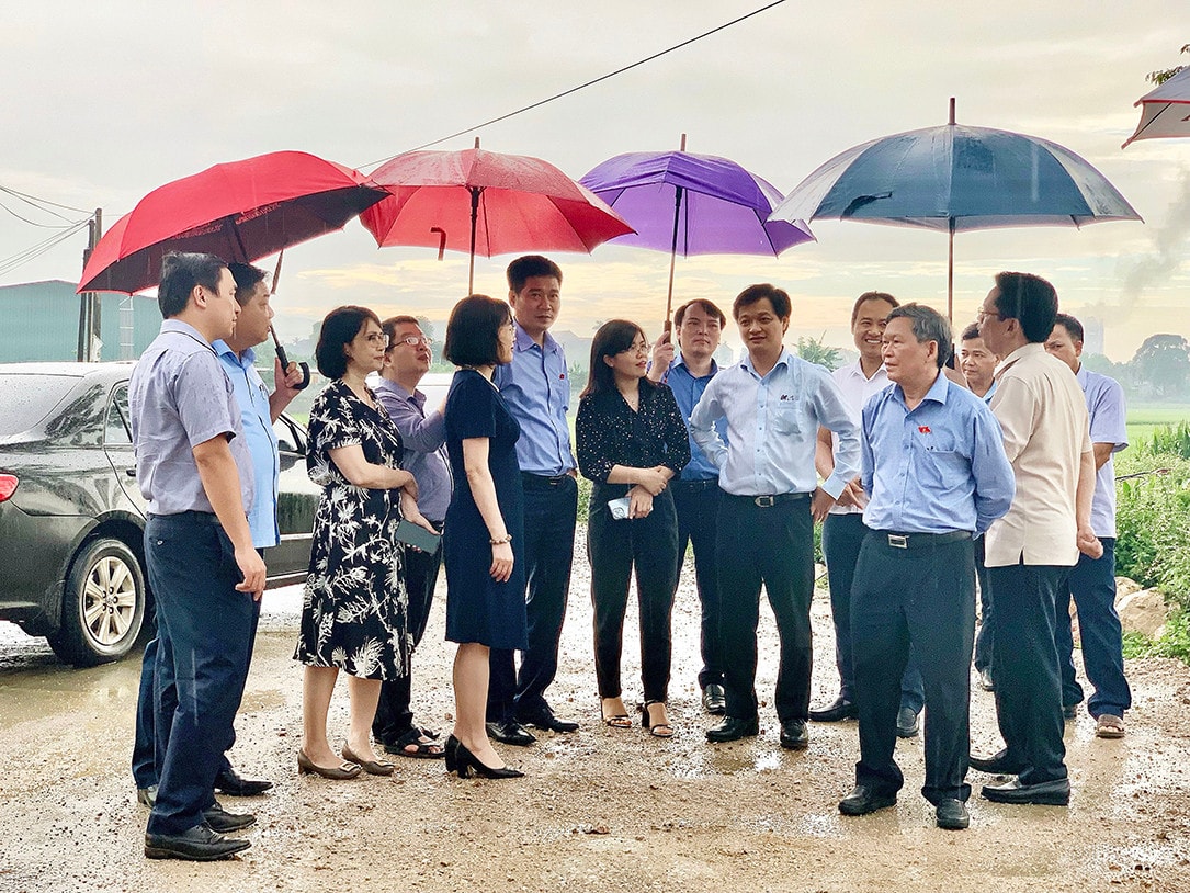 Khảo sát việc sắp xếp các đơn vị hành chính cấp xã trên địa bàn huyện Lương Sơn, Hòa Bình -0