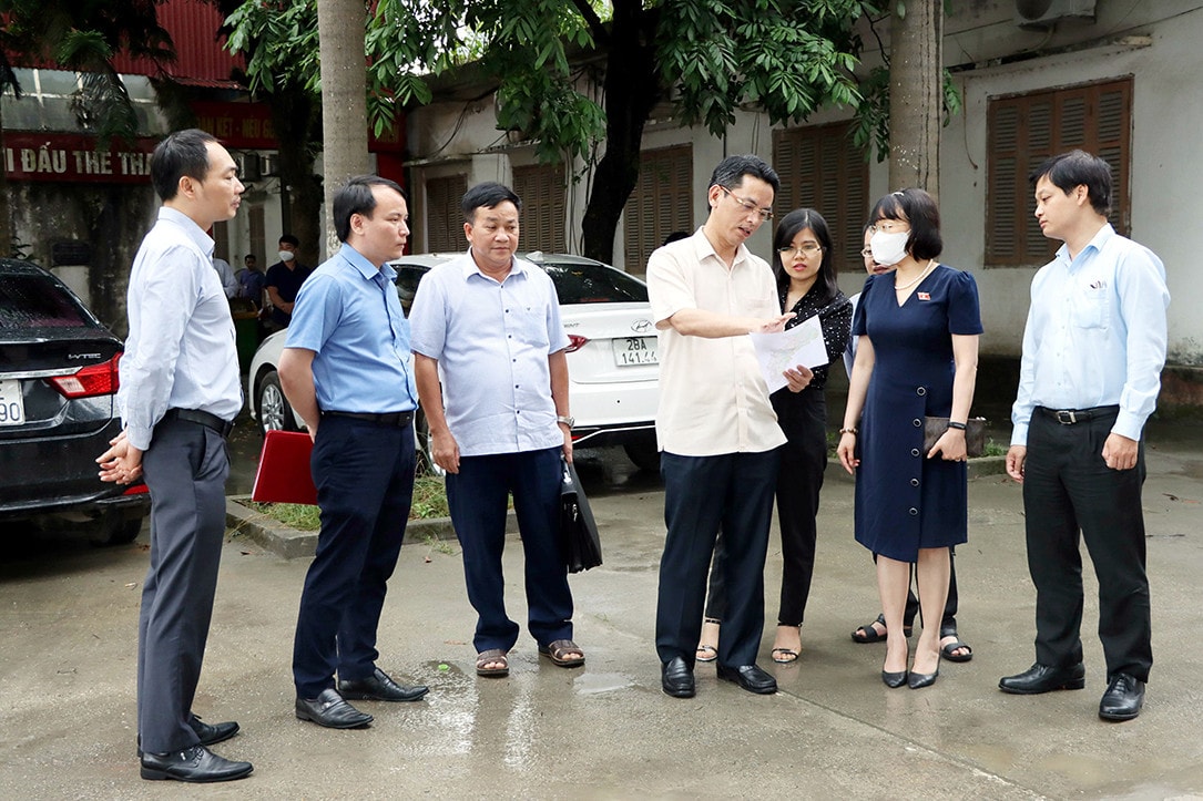 Khảo sát việc sắp xếp các đơn vị hành chính cấp xã trên địa bàn huyện Lương Sơn, Hòa Bình -0