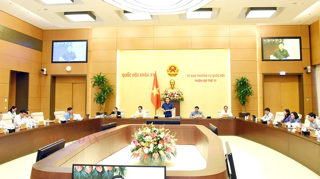 Bế mạc Phiên họp thứ Mười một của Ủy ban Thường vụ Quốc hội -0