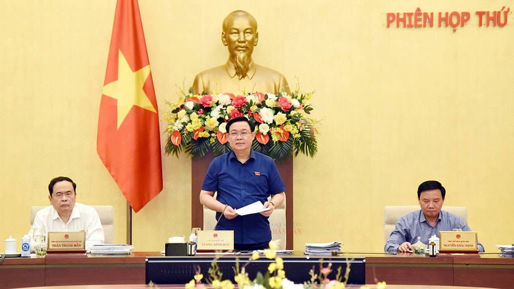 Bế mạc Phiên họp thứ Mười một của Ủy ban Thường vụ Quốc hội -0