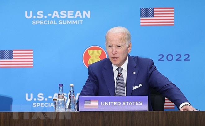 Thủ tướng Phạm Minh Chính dự các phiên họp Hội nghị Cấp cao đặc biệt ASEAN-Hoa Kỳ -0