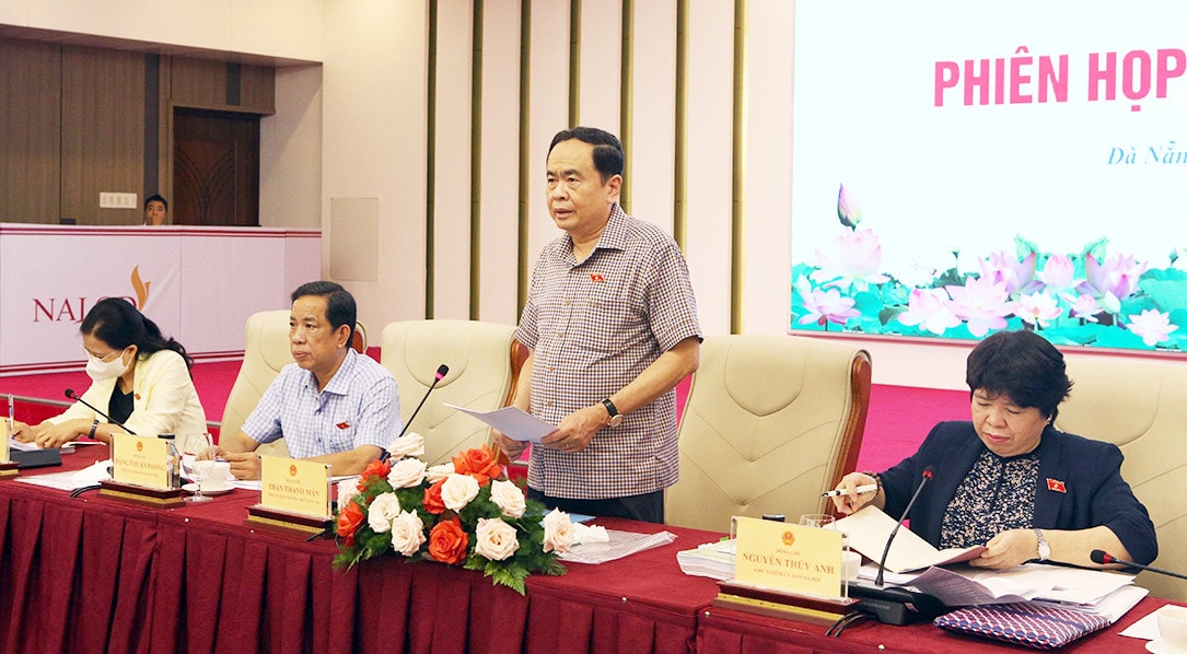 Phó Chủ tịch Thường trực Quốc hội Trần Thanh Mẫn dự Phiên họp toàn thể lần thứ 6 của Ủy ban Xã hội tại Đà Nẵng -0