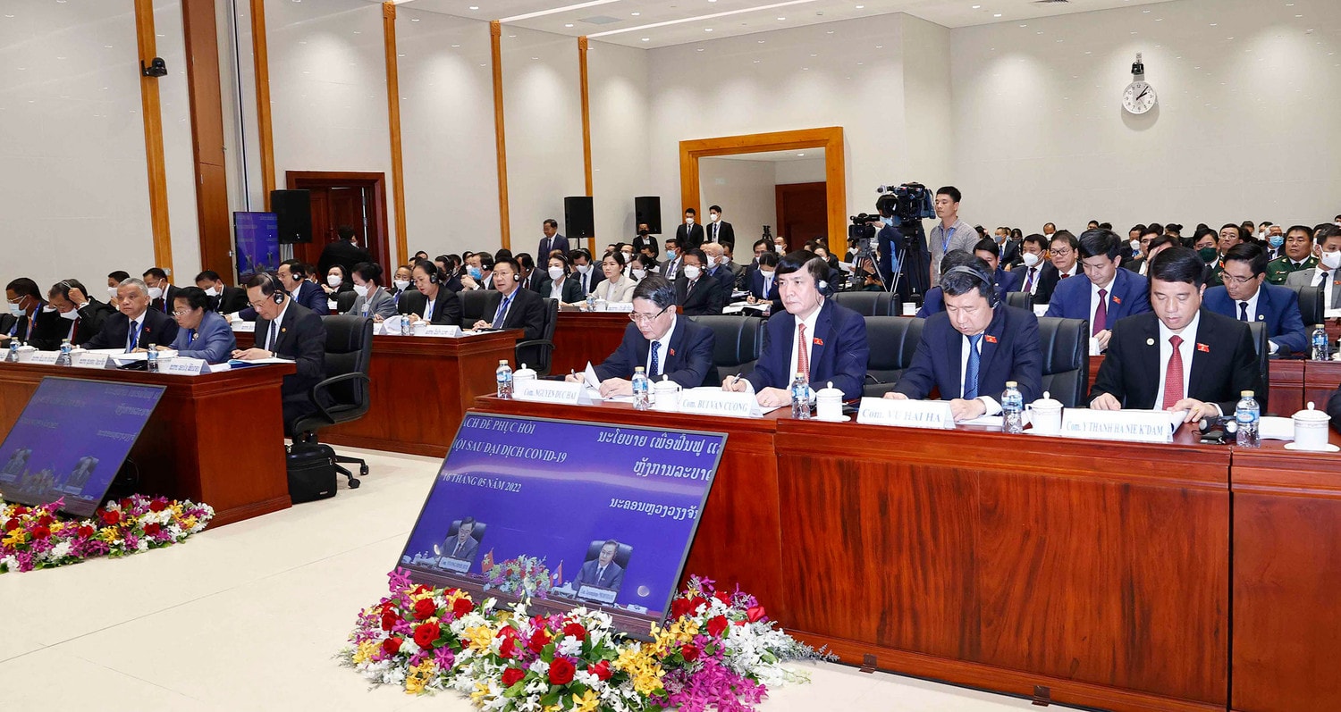 Hợp tác Quốc hội ngày càng mẫu mực, trở thành trụ cột quan trọng của quan hệ đặc biệt Việt Nam - Lào -0