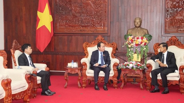 Quan hệ hợp tác Mặt trận Việt Nam - Lào phát triển tốt đẹp -1