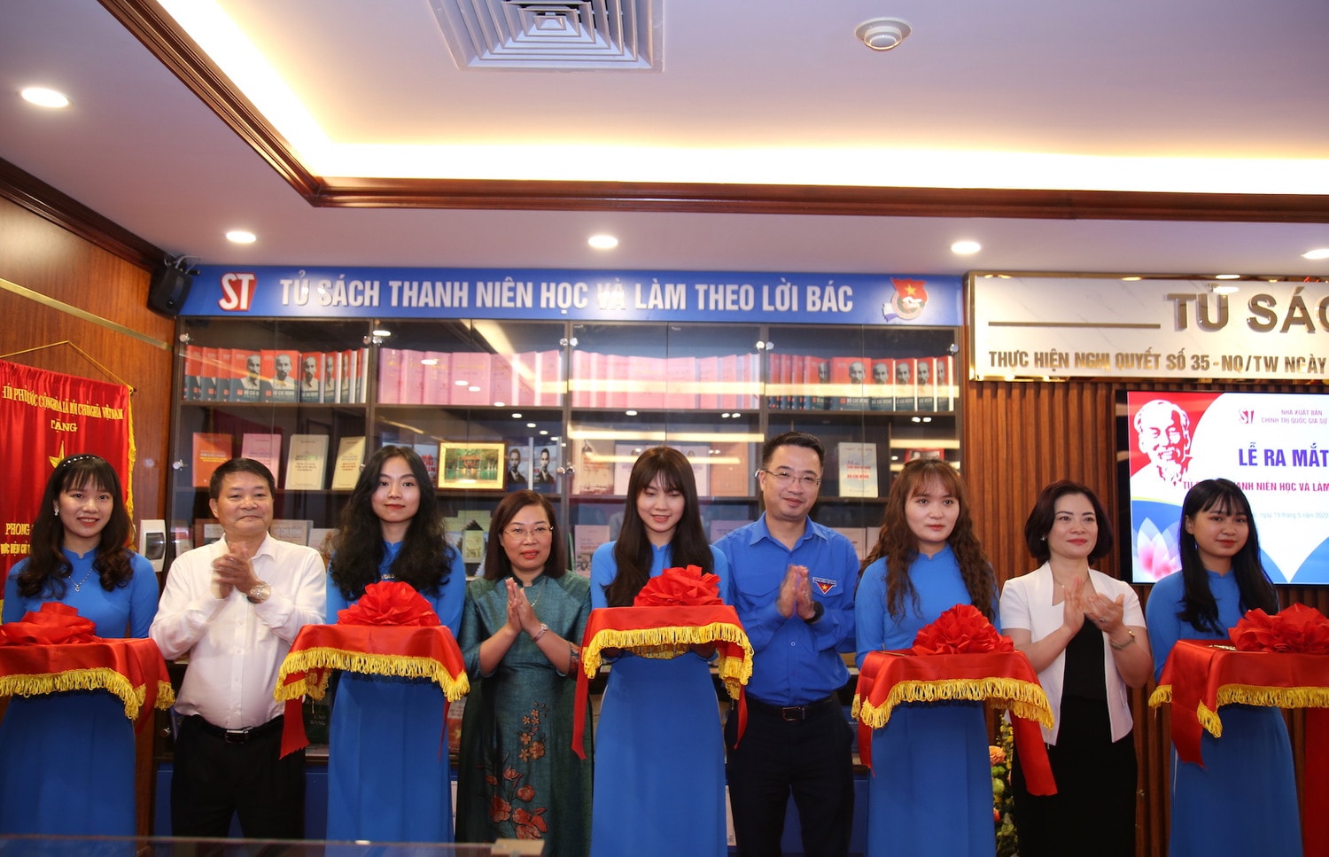 Lễ ra mắt Tủ sách “Thanh niên học và làm theo lời Bác” Khởi động cuộc thi giới thiệu sách về Chủ tịch Hồ Chí Minh -0