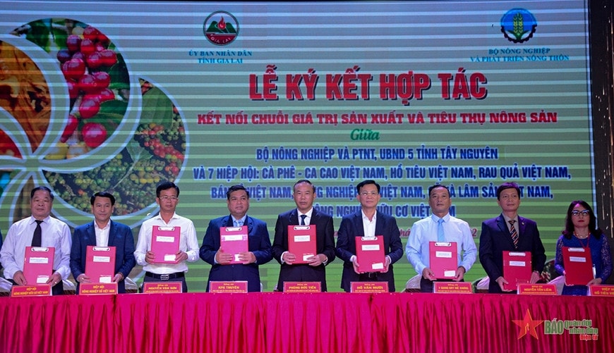 Diễn đàn “Kết nối chuỗi giá trị sản xuất và tiêu thụ nông sản vùng Tây Nguyên tại Gia Lai”