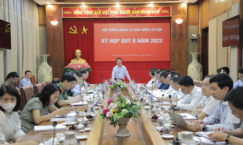 Kỳ họp quý II năm 2022 của HĐQL BHXH Việt Nam