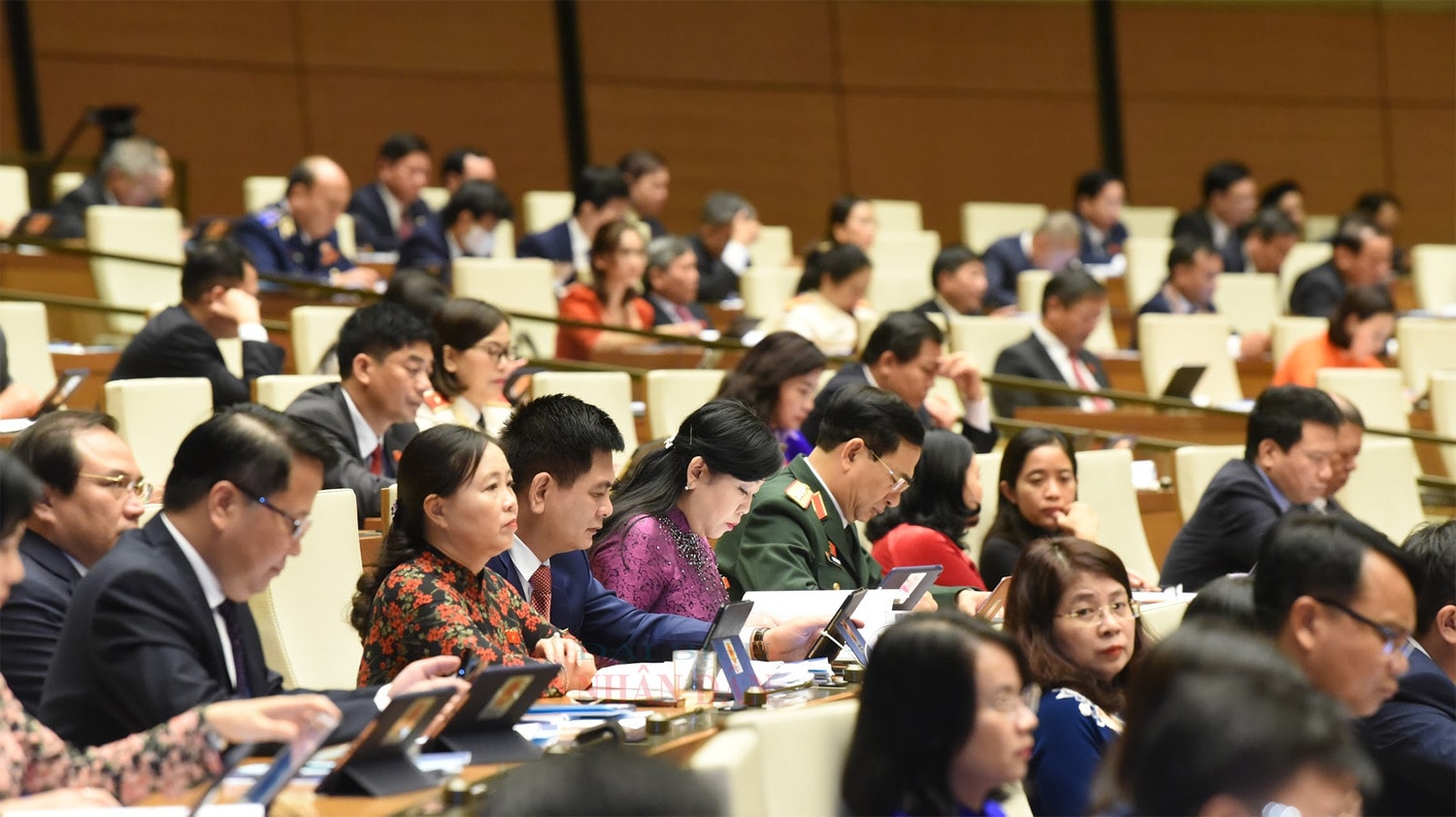Một số hình ảnh Khai mạc trọng thể Kỳ họp thứ Ba, Quốc hội Khóa XV