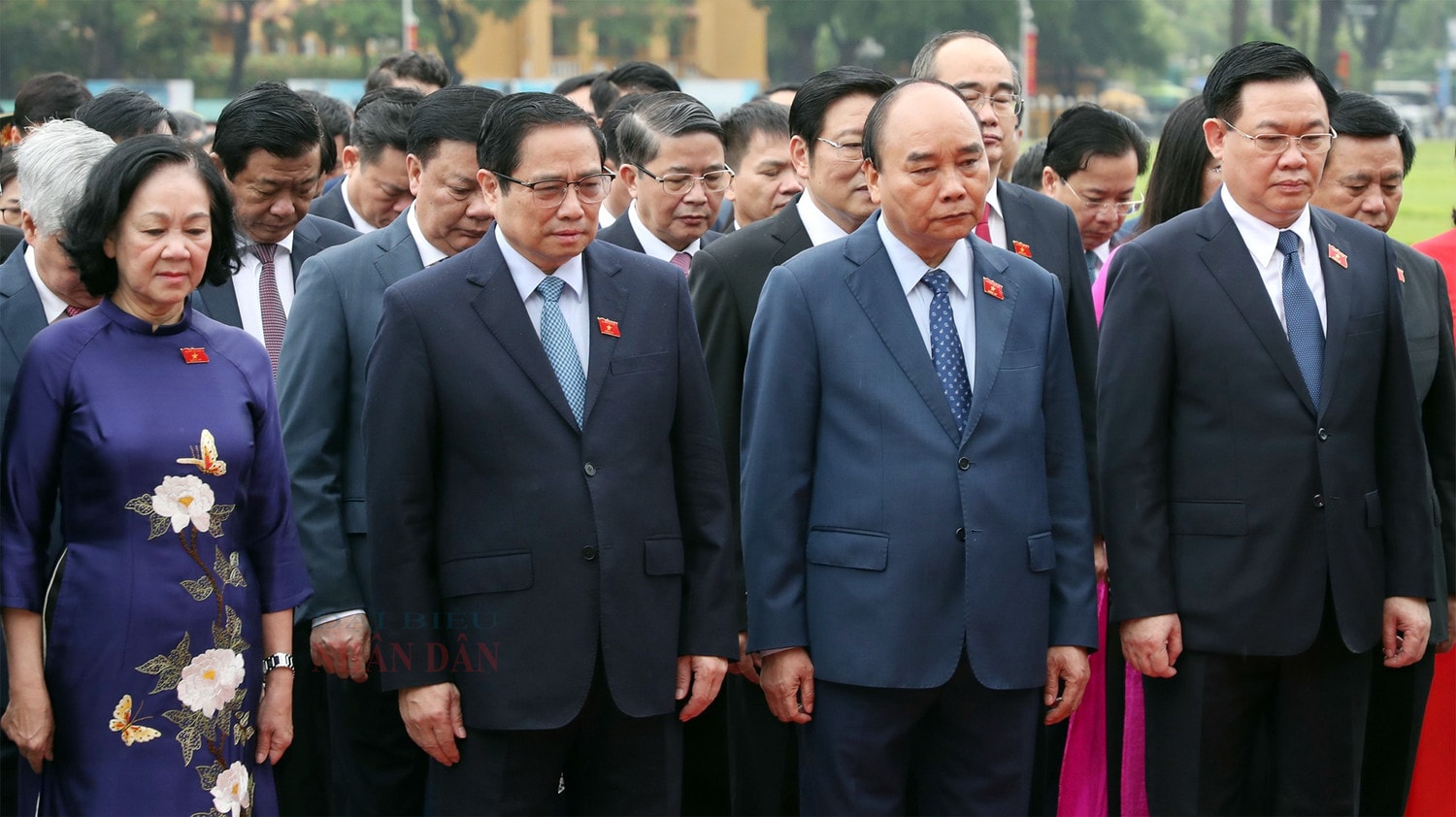 Một số hình ảnh Khai mạc trọng thể Kỳ họp thứ Ba, Quốc hội Khóa XV