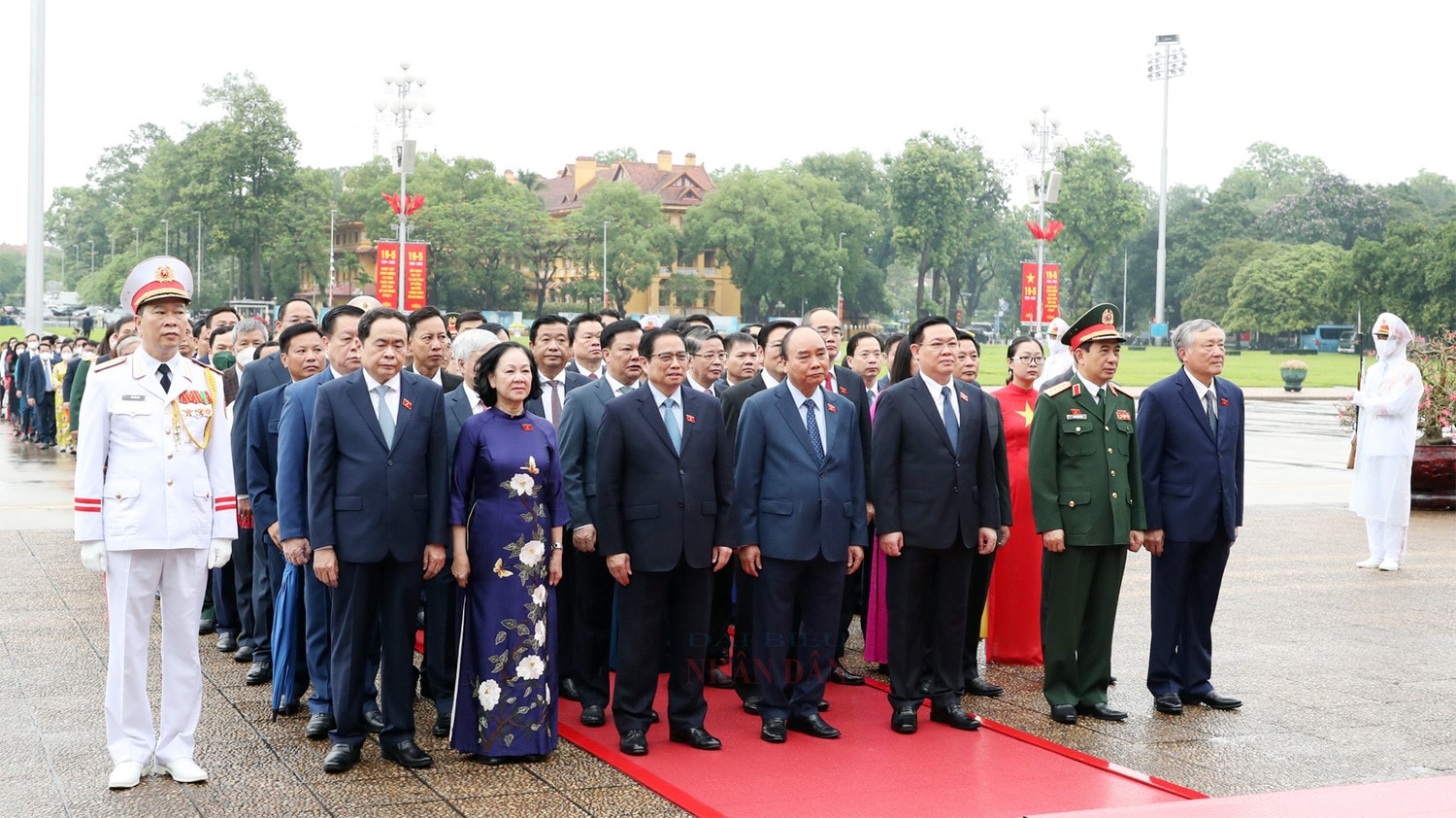Một số hình ảnh Khai mạc trọng thể Kỳ họp thứ Ba, Quốc hội Khóa XV