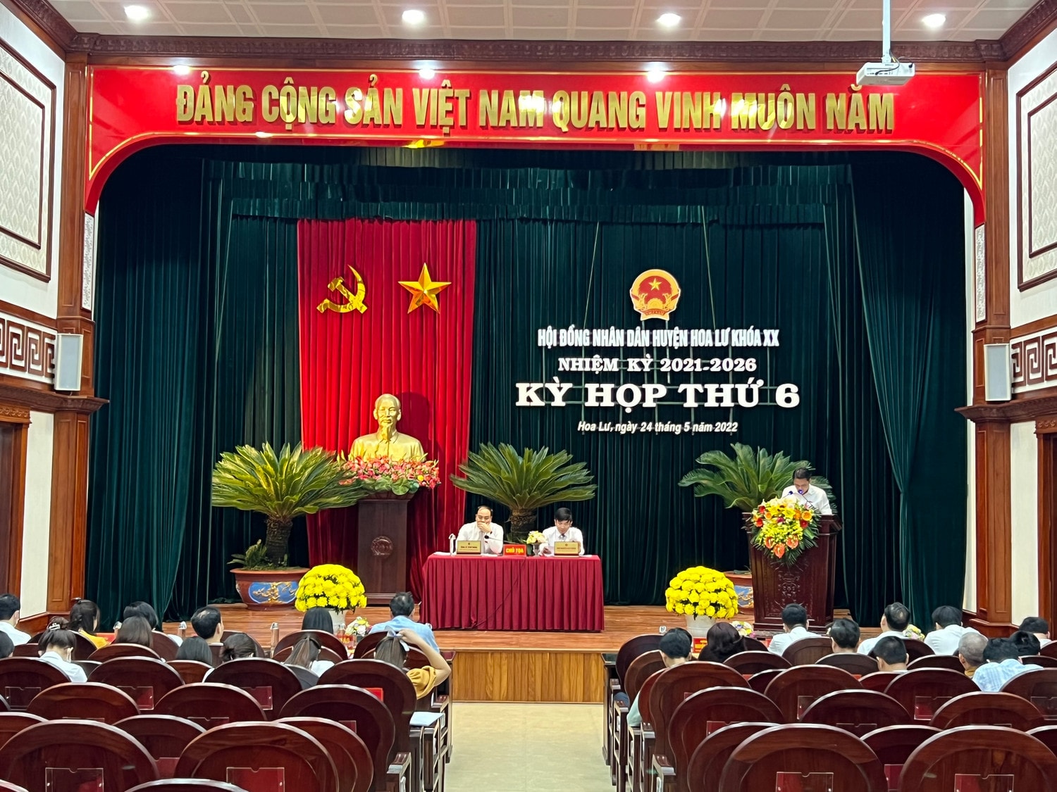 Huyện Hoa Lư, Ninh Bình: Phó Bí thư Huyện uỷ Hoa Lư Nguyễn Quốc Hưng đắc cử chức danh Chủ tịch UBND huyện Hoa Lư, nhiệm kỳ 2021-2026 -0