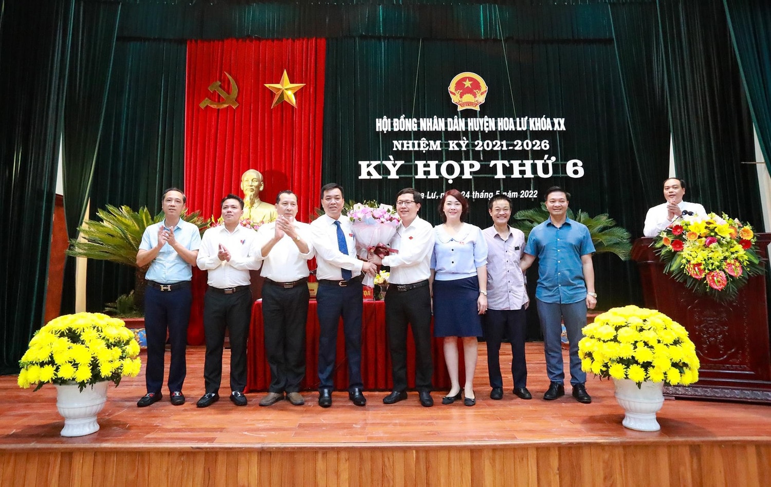 Huyện Hoa Lư, Ninh Bình: Phó Bí thư Huyện uỷ Hoa Lư Nguyễn Quốc Hưng đắc cử chức danh Chủ tịch UBND huyện Hoa Lư, nhiệm kỳ 2021-2026 -0