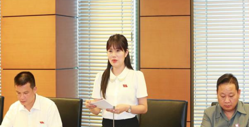 ĐBQH Vương Thị Hương (Hà Giang) - ảnh: Hồ Long 