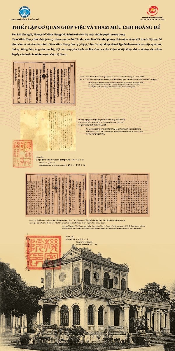 Triển lãm tái hiện câu chuyện trị quốc an dân của vua Minh Mạng  - Ảnh BTC