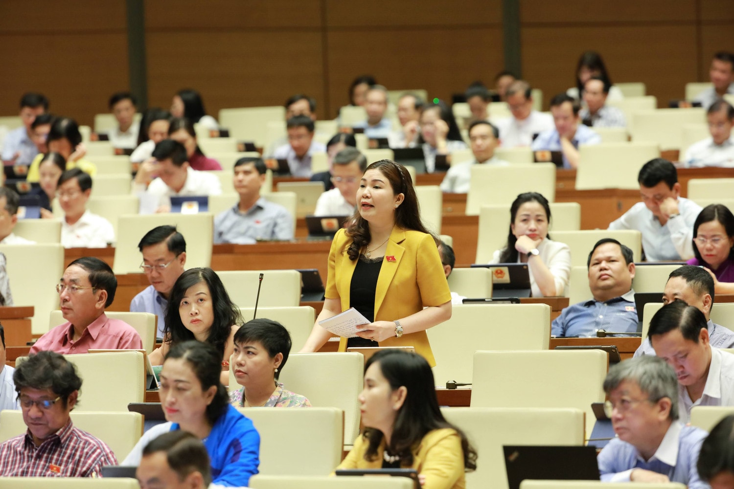 Quốc hội tiếp tục chất vấn Thống đốc Ngân hàng Nhà Nước Việt Nam Nguyễn Thị Hồng -0