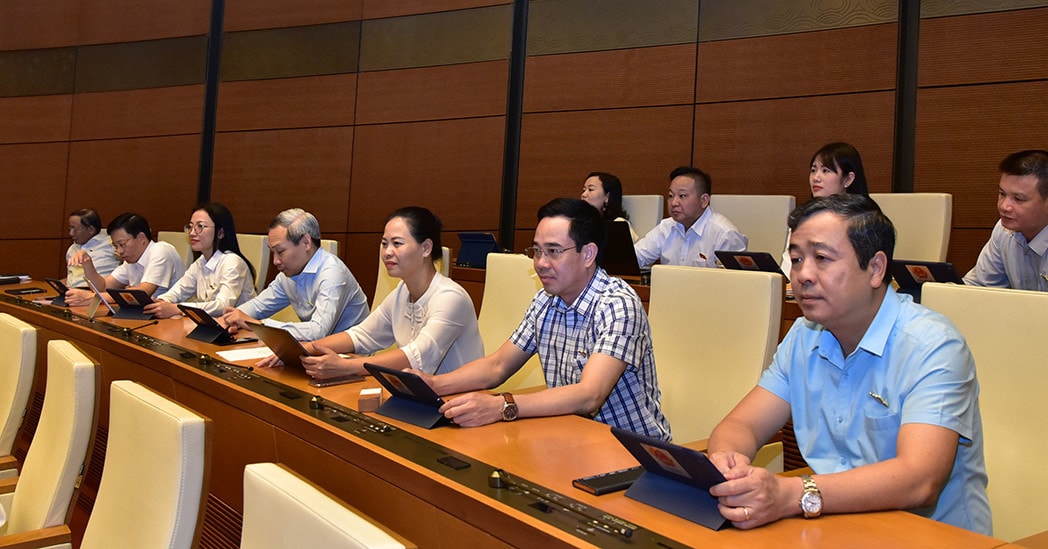 Quốc hội chất vấn Bộ trưởng Bộ Giao thông Vận tải Nguyễn Văn Thể -0