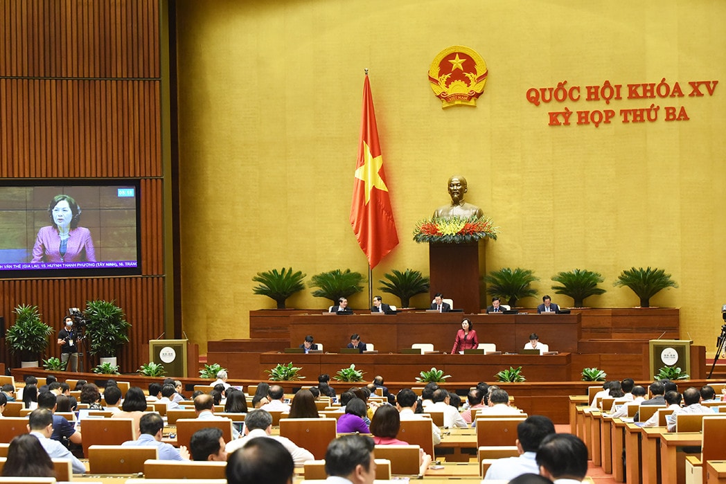 Quốc hội tiếp tục chất vấn Thống đốc Ngân hàng Nhà Nước Việt Nam Nguyễn Thị Hồng -0