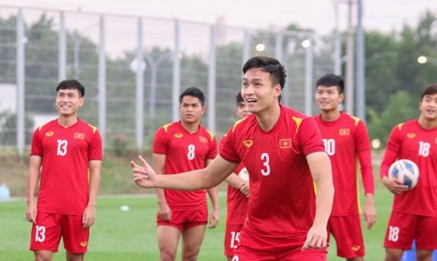 Đội tuyển U23 Việt Nam chuẩn bị cho trận Tứ kết -0