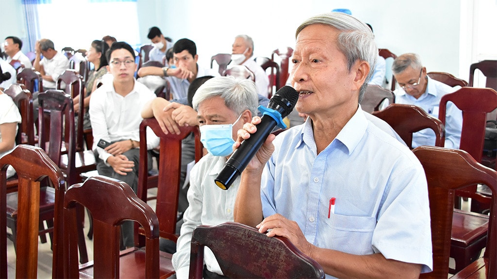 Cử tri kiến nghị công tác thu gom nước thải khu vực phía bờ Bắc sông Hương -0