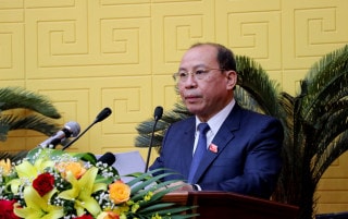 Chủ tịch HĐND tỉnh Hòa Bình Bùi Đức Hinh