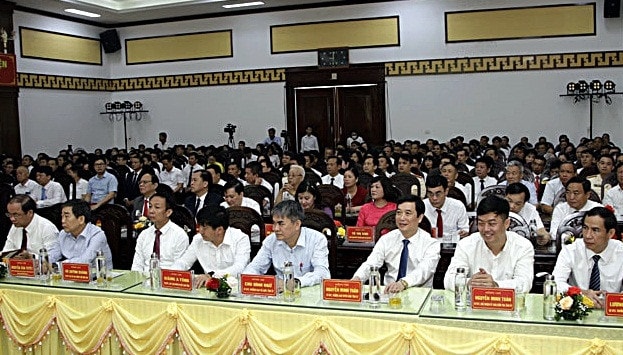 Các đại biểu tham dự buổi lễ kỷ niệm