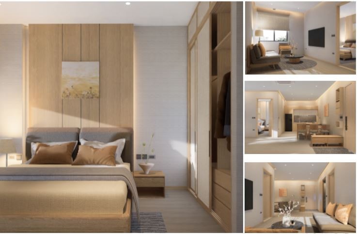 Giường tại tất cả các phòng đều được trang bị theo tiêu chuẩn giường y tế dành cho người cao tuổi.