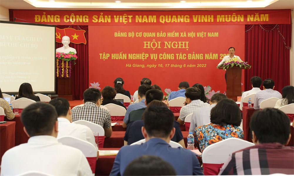 Tập huấn nghiệp vụ công tác Đảng -0