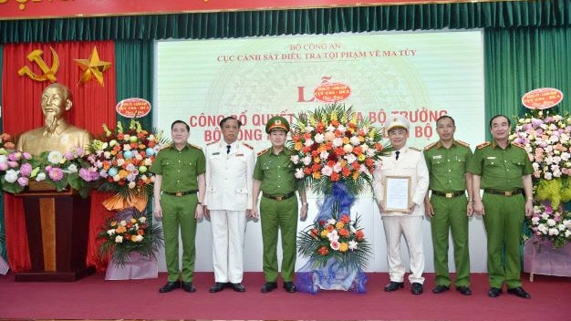 Bổ nhiệm Phó Cục trưởng Cục Cảnh sát Điều tra tội phạm về ma túy -0