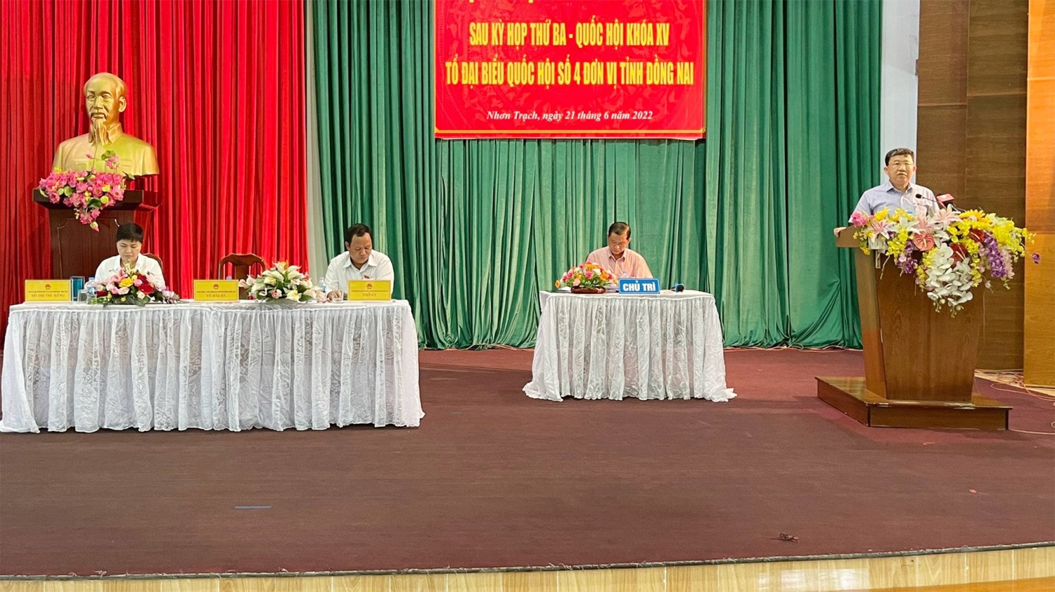 Chủ nhiệm Ủy ban Đối ngoại Vũ Hải Hà tiếp xúc cử tri tại Đồng Nai -0