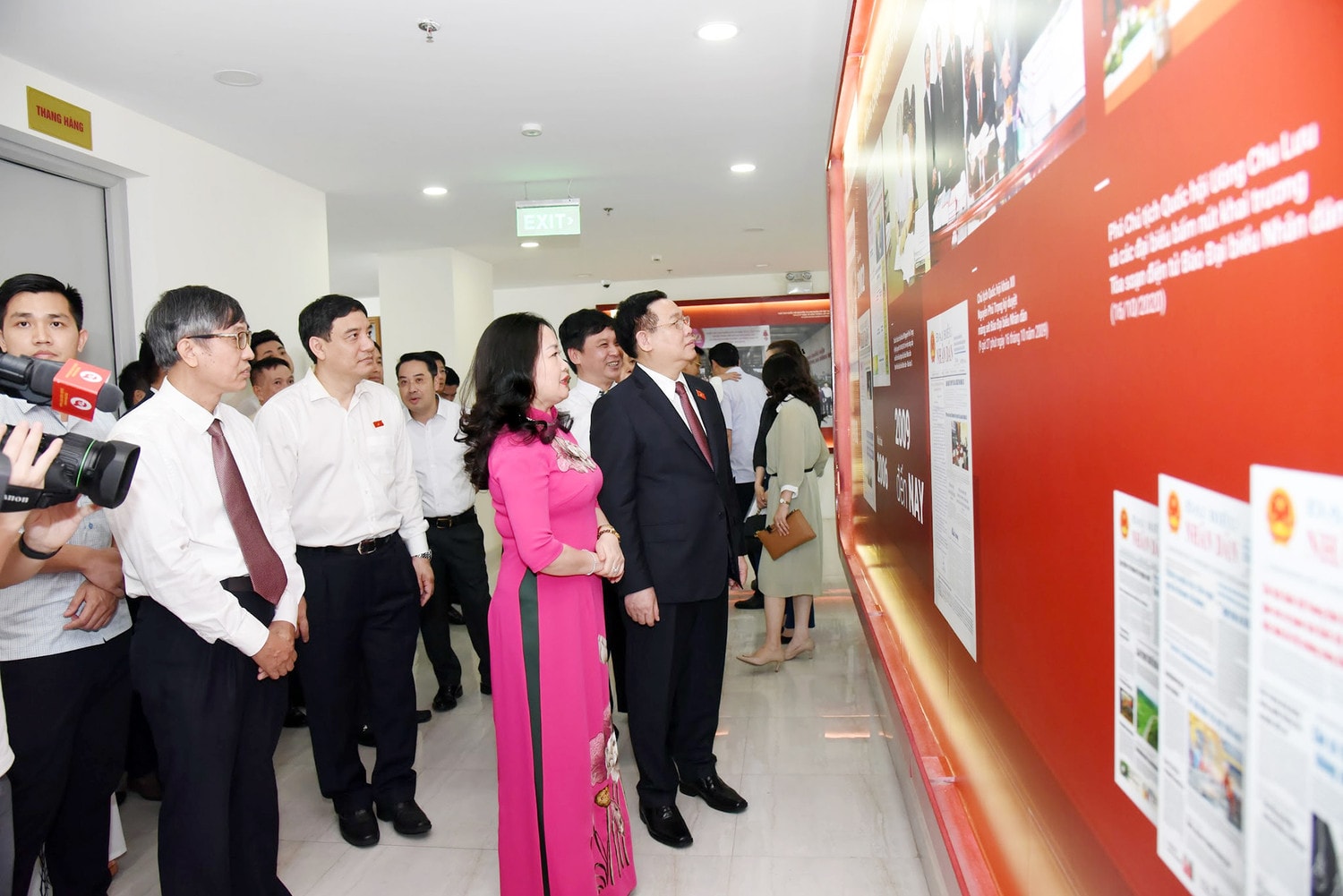 Chủ tịch Quốc hội Vương Đình Huệ: Báo Đại biểu Nhân dân ngày càng phát triển 