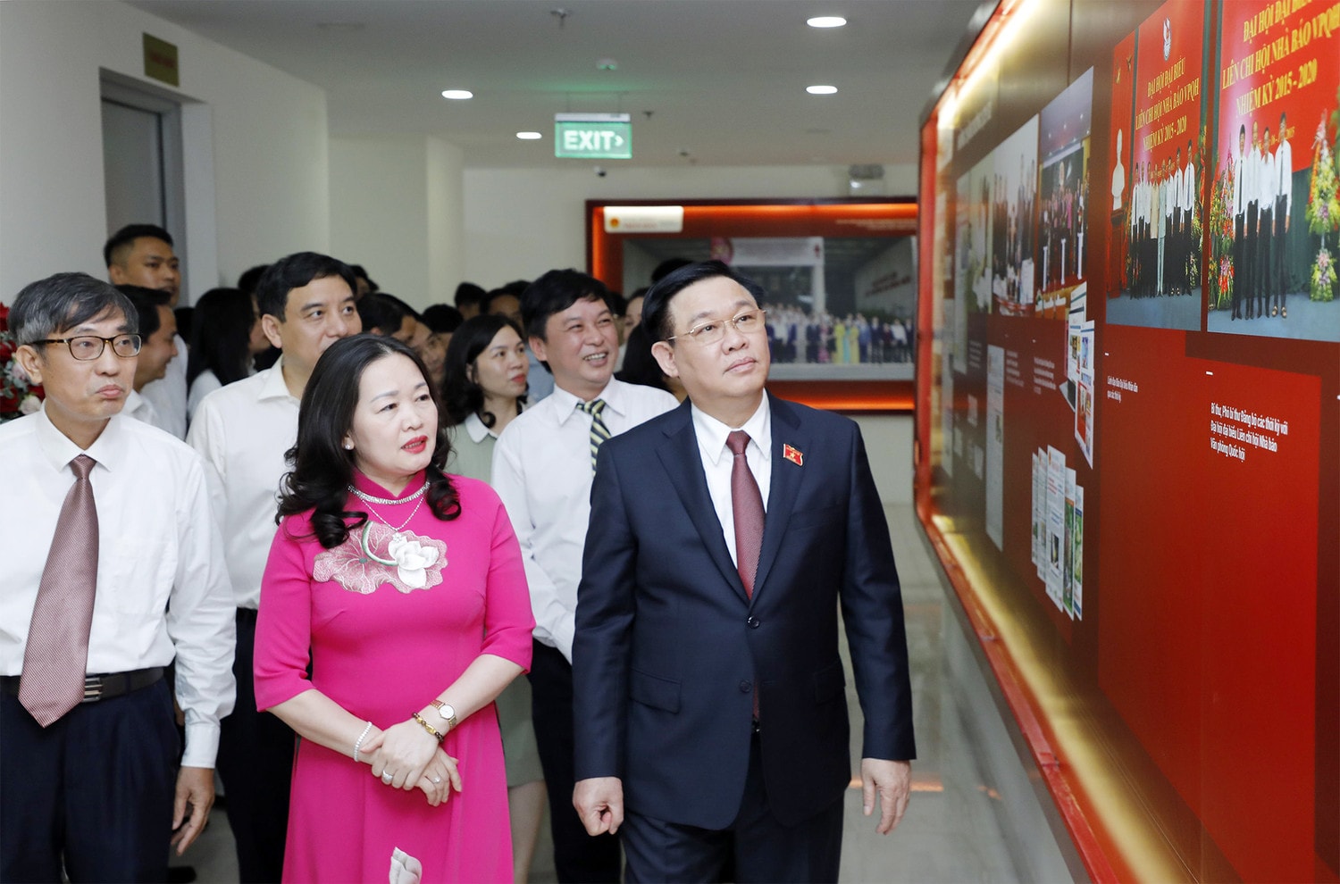 Chủ tịch Quốc hội Vương Đình Huệ: Báo Đại biểu Nhân dân ngày càng phát triển 