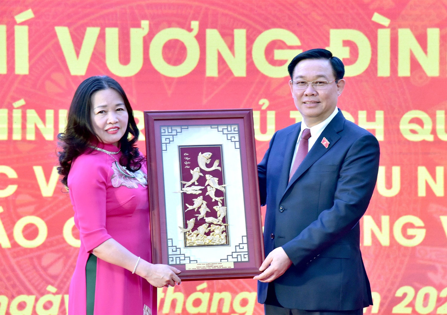 Chủ tịch Quốc hội Vương Đình Huệ: Báo Đại biểu Nhân dân ngày càng phát triển 