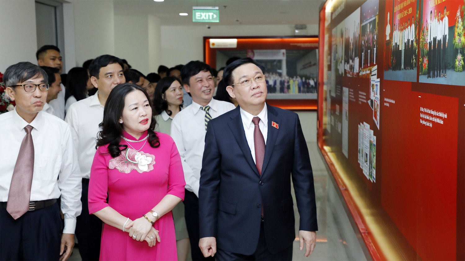 Một số hình ảnh Chủ tịch Quốc hội Vương Đình Huệ đến thăm báo Đại biểu Nhân dân và dự Lễ kỷ niệm 97 năm Ngày Báo chí Cách mạng Việt Nam (21.6.1925-21.6.2022)